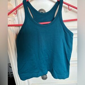 Athleta Girl Teal Racerback Tank Top